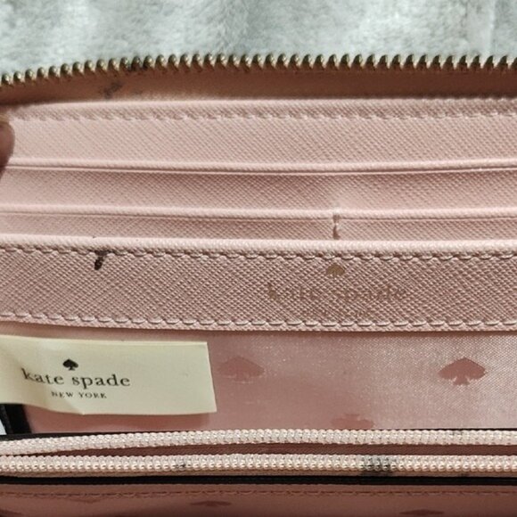 Kate Spade New York By The Pool Flamingo Lacey Wallet - Picture 4 of 12